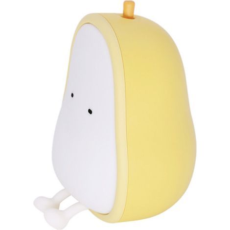 Veilleuse pour chambre de bébé, veilleuse à luminosité réglable, lampe tactile en silicone en forme de poire, veilleuse LED bloquant la lumière bleue et protégeant les yeux, à intensité variable. (1/5)