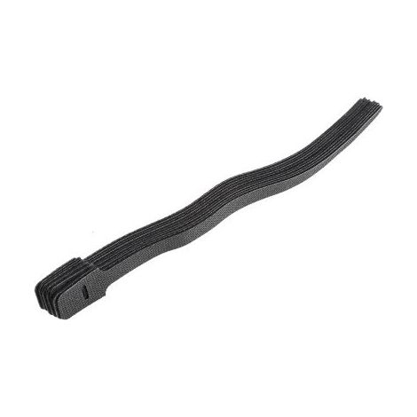 Serre-fils velcro RS PRO Noir, 325mm 25 mm Serre-fils