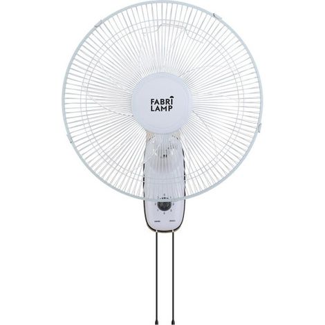 Ventilatore da parete Cudo Bianco 45W Oscillante 5 Pale (1/2)