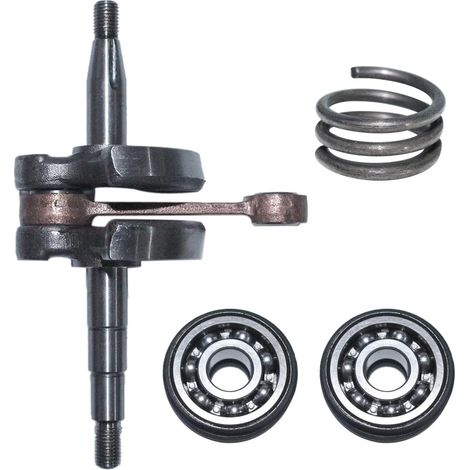Crankshaft with Bearing Worm Spring Kit for Husqvarna 235 236 240 235e 236e 240e Chainsaw 580302601 (1/5)