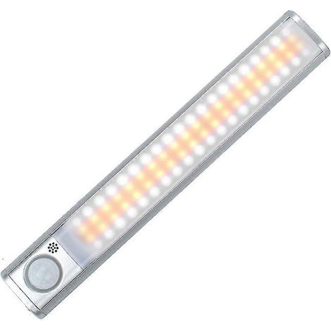 Veilleuse LED avec détecteur de mouvement, lampe de placard intelligente rechargeable par USB, sans fil. (1/5)