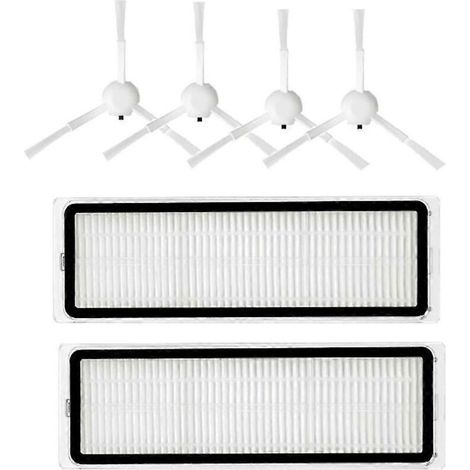 Kits d'accessoires pour balais à brosse latérale avec filtre, compatibles avec les balais Bot L10s Ultra. (1/5)
