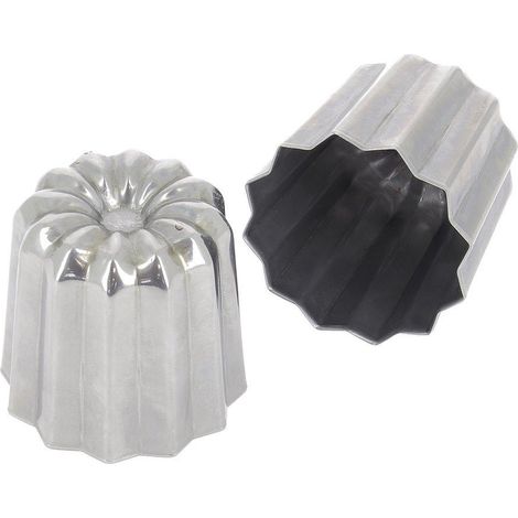 Moule à cannelés inox 4,5cm - De Buyer