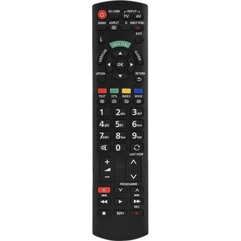 Télécommande de remplacement pour Panasonic N2QAYB000487 (1/4)