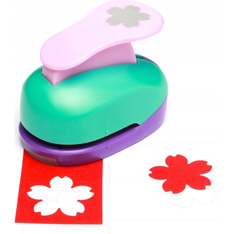Perforatrice à papier 38 mm motif fleurs de cerisier (1/4)