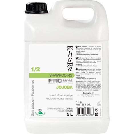 Shampooing jojoba Khara : 5 litres