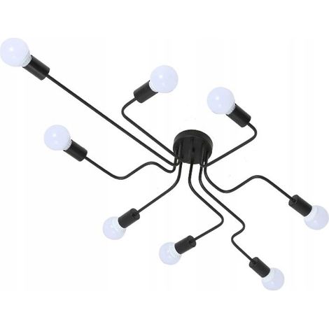 DECKEN/WAND-LAMPE SPIDER AGARO 8