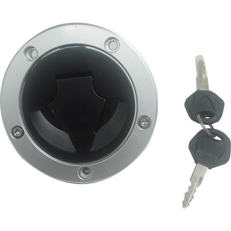 Fuel tank cap compatible with Kawasaki ER400/650, ZX6R, ZX636 and Z750/800 models