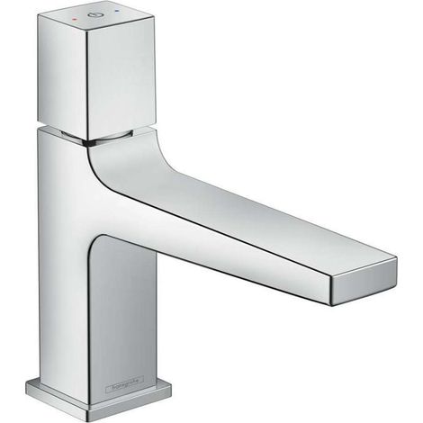Hansgrohe Metropol - Waschtischarmatur Select 100, mit Ablaufgarnitur Push-Open, verchromt 32570000 (1/5)