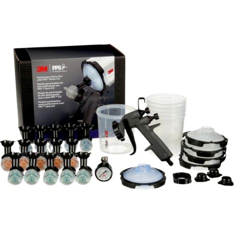 Systeme de pistolet de pulverisation 3M HVLP avec PPS 2.0 26778