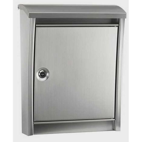 ARREGUI Urban E5907 Buzon Individual de Acero Inoxidable, tamaño L (revistas y sobres C4), inox (1/3)