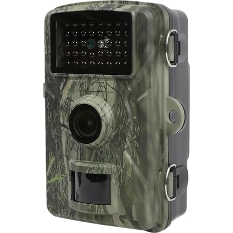 Caméra Faune Sauvage Mini Caméra De Traînée 16MP 1080P Vision Nocturne Activée par Le Mouvement Étanche Suivi La Faune Surveillance Piège Extérieure Surveillance Fiable Précise (1/5)
