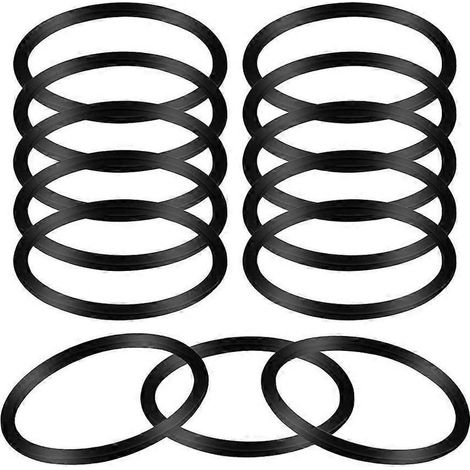 Lot de 13 courroies de rechange rondes pour aspirateur Sanitaire, modèle SC679 C2094, référence 30563B (1/5)