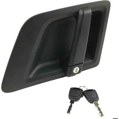 Manija de puerta izquierda Scania con cerradura y llaves 2642201