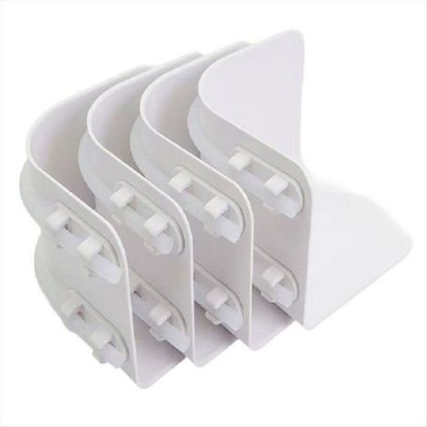 Sangles de Fixation pour Drap de Lit - Antidérapantes - Compatible Toutes Tailles de Lit - Lot de 4 (1/5)