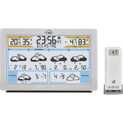 [GEBRAUCHT] B-Ware Tfa Dostmann Id 02 35.8100.54 Wlan Wetterstation Wettermessgerät Kleingerät
