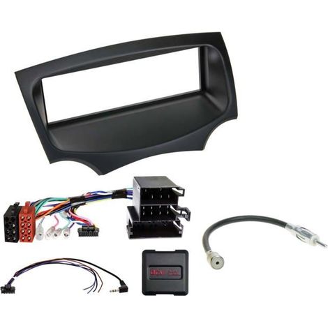 Kit 1-DIN compatible avec Ford Ka(RU8) 2009-2017 ISO/Mini ISO SWC/antenne