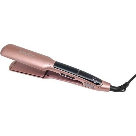 Ga.Ma X-Wide Keration Glätteisen rosa breite Platten LCD (1/2)