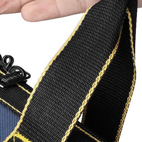 Multifunktionale Werkzeugtasche mit dicker, abriebfester Oxford-Sohle, 13-Zoll-Tasche für Reparaturen und Elektriker, Sonderangebot. (1/5)
