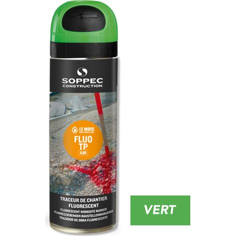 TRACEUR DE CHANTIER FLUO TP (W141513GROUPE).- Vert -
