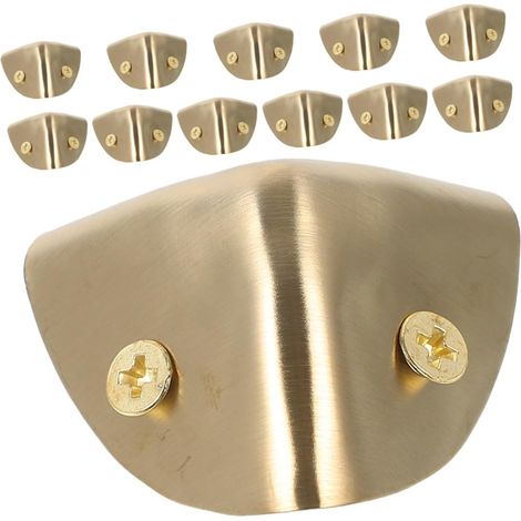 12 protections d'angle pour boîtes, renforts en acier inoxydable (1/5)