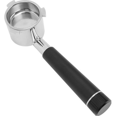 Porte-filtre à café sans fond pour machines à café Delonghi série 9 (modèles 9335, 9155, 9355 et 9665), noir. (1/5)