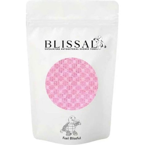 Serviette de douche exfoliante sans produits chimiques, adaptée à tous les âges, serviette de douche exfoliante antibactérienne - S (1/5)