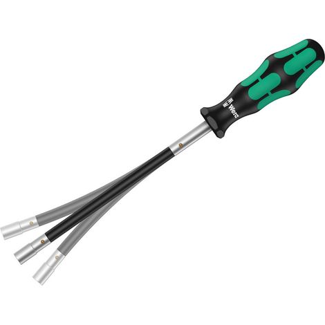 Wera 028150 Kraftform 391 Flexible Nut Spinner 7mm Flexi Hex Driver