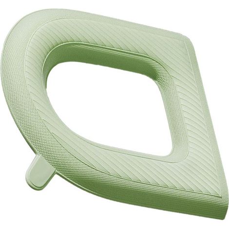 Housse de Toilette EVA Imperméable et Lavable, Confortable et Universelle pour 4 Seasons, Set de 1 Couverture pour WC Standard (1/5)