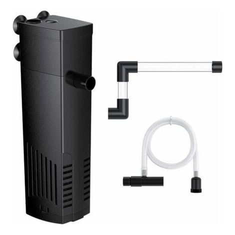 Internal filter for acquario, pump and filter for acquari d'acqua dolce o salata, acquari per tartarughe, from 20 to 40 liters (1/4)