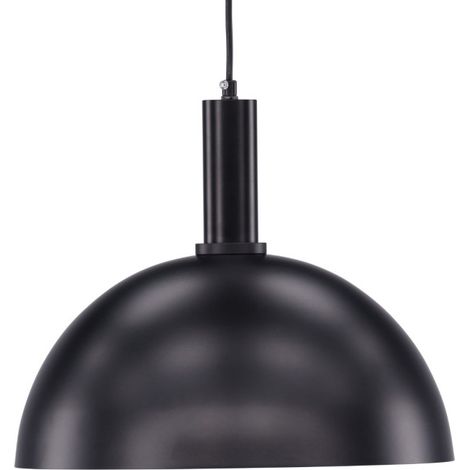 Lampe Suspension Design "Narbonne" 35cm Noir (1/5)
