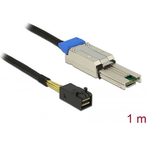 Delock Cable Mini SAS SFF-8088  Mini SAS HD SFF-8643 de 1 m