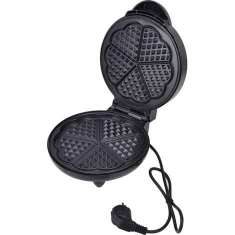 Gaufrier antiadhésif double face 1200 W à chauffe rapide, appareil à petit-déjeuner pour la maison, prise européenne 220-240 V