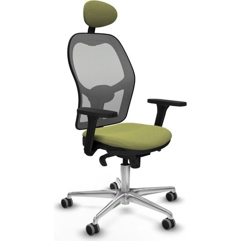 Sedia Ufficio con Poggiatesta Piqueras y Crespo 3D086G1 Verde (1/5)
