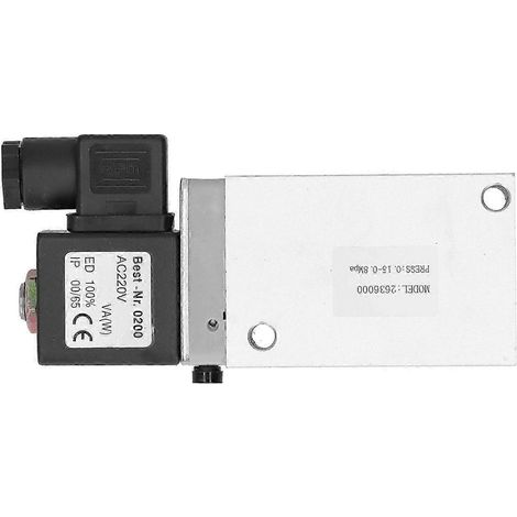 Électrovanne G1/4in à commande pilote, 2 positions, 5 voies, type de connexion 2636000 (AC220V) (1/4)