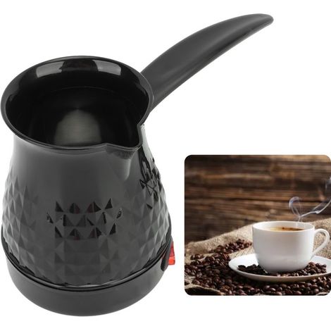 Cafetière Électrique Modèle 600ml avec Bec Anti-Scald Poignée Amovible et Chauffage Uniforme en ABS et Acier Inoxydable (1/5)
