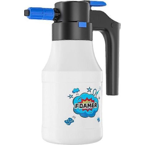 Elektrischer Schaumsprüher (1,5 l) für die Autowäsche, Schaumlanze, Wasserreiniger, nachfüllbarer Kanister