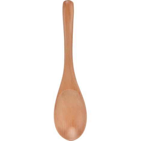 Mini cuillère en bois, petite, résistante à la chaleur, ustensile de cuisine idéal pour la maison, 16 cm. (1/5)