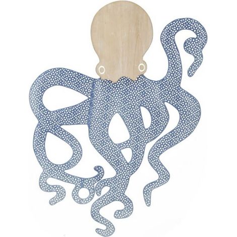 Decorazione Parete Muro Octopus cm 41X1,5X57 - OCTOPUS (1/5)