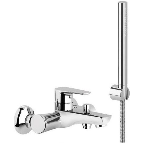 PONSI Ecostyle rubinetto vasca a parete a due fori codice prod: BTESTCVA02 (1/2)