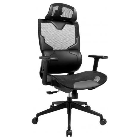 Sedia da gaming Sandberg ErgoFusion nera (1/4)