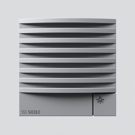 Türsprechanlage Siedle atlm 670-0 sm klare Audio Metallisch