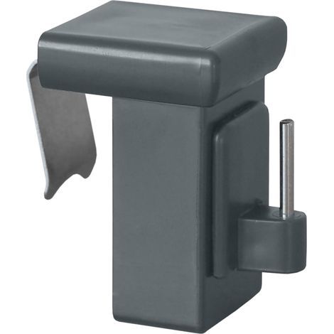 20 Window Hooks, Plastic and Metal, Adjustable 10-27 mm, for Curtains and Decoration, Indoor (1/5)
