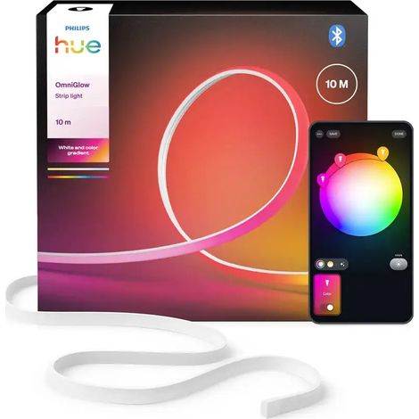[GEBRAUCHT] B-Ware Philips Hue Led Stripe Lichtband Omni Glow Gradient Rgbicww Weiß App