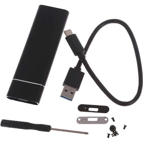 2,5-Zoll USB 3.1 NGFF Aluminium-Festplattengehäuse (HDD) für Gehäuse (1/5)
