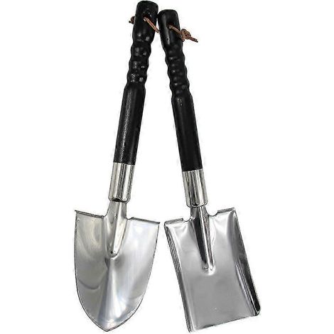 Outils de jardinage en acier argenté, kit d'outils pour bonsaï 12x48cm (1 pièce) (1/2)