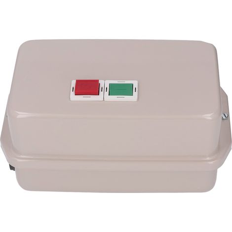 Démarreur magnétique de moteur électrique LE1D65M7, interrupteur de commande 1 phase 220-230V, 3 phases 380-400V, contacteur de puissance pour machine, boîte de contrôle industriel. (1/5)