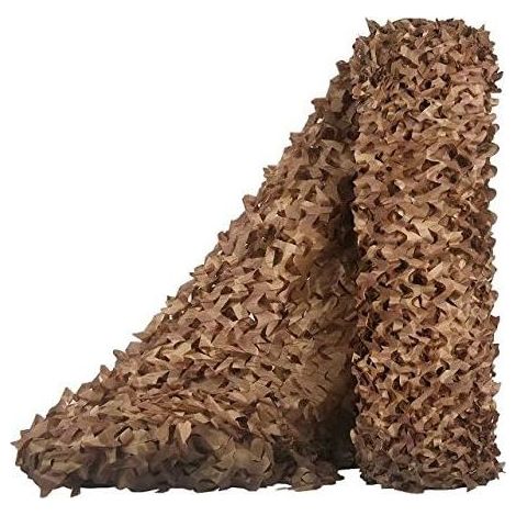 Camouflage désertique - convient au déguisement, à la chasse et à la décoration militaire - idéal pour créer des zones ombragées (1,5 x 2 mètres) (1/5)