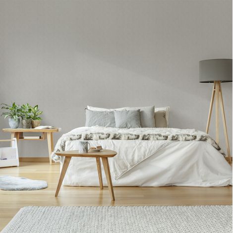 Papier peint intissé  Lin Shimmer 1005 x 52cm Beige grisé