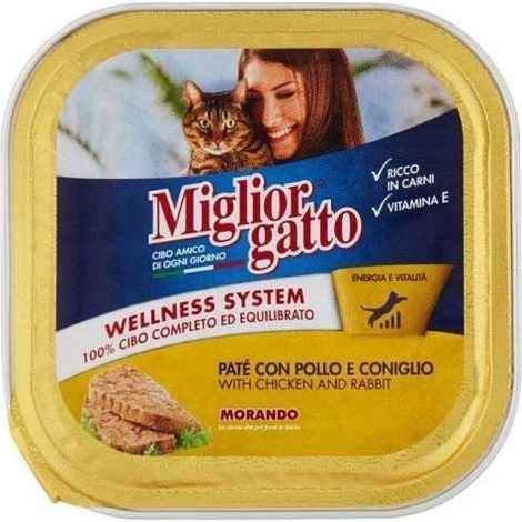 Vaschetta di patè con Pollo E Coniglio Gr. 100